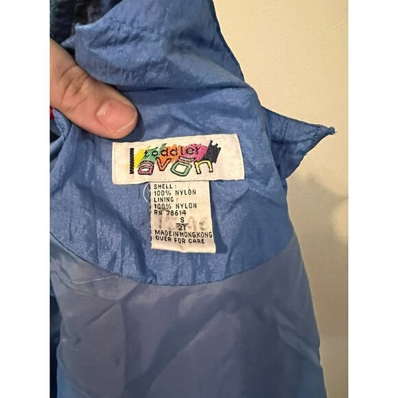 Vintage 90s Toddler Lavon Colorful Windbreaker Size 2T [GREAT] - Picture 4 of 4
